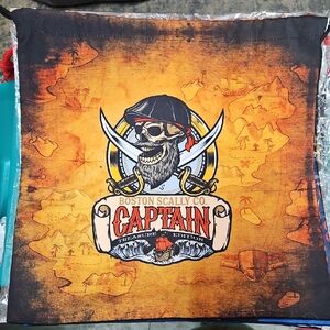 Boston Scally Co. Captain Treasure Edition Dust Bag - Black and Orange